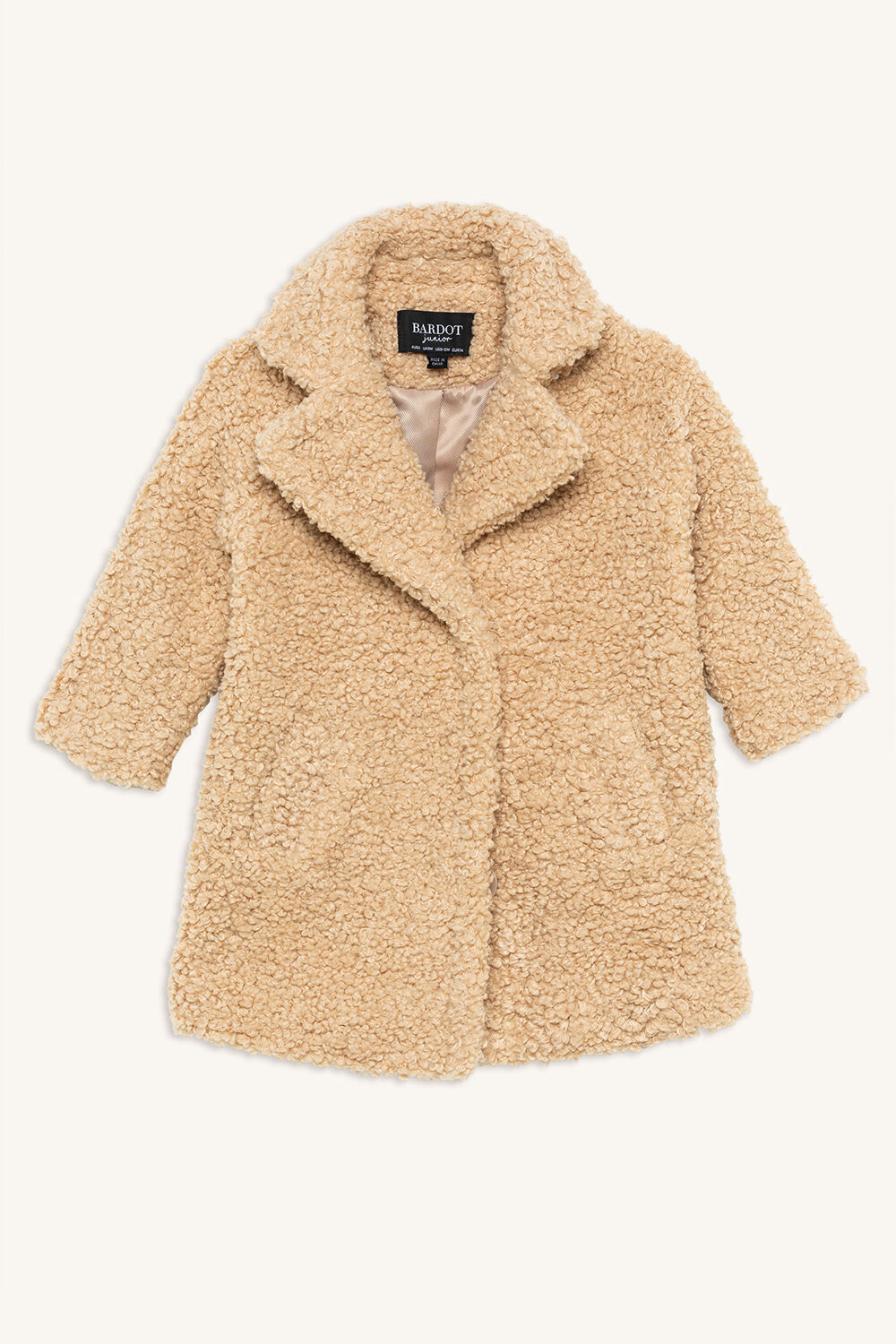 Izzy Long Coat | Girls 000-2 Coats & Jackets | Bardot Junior