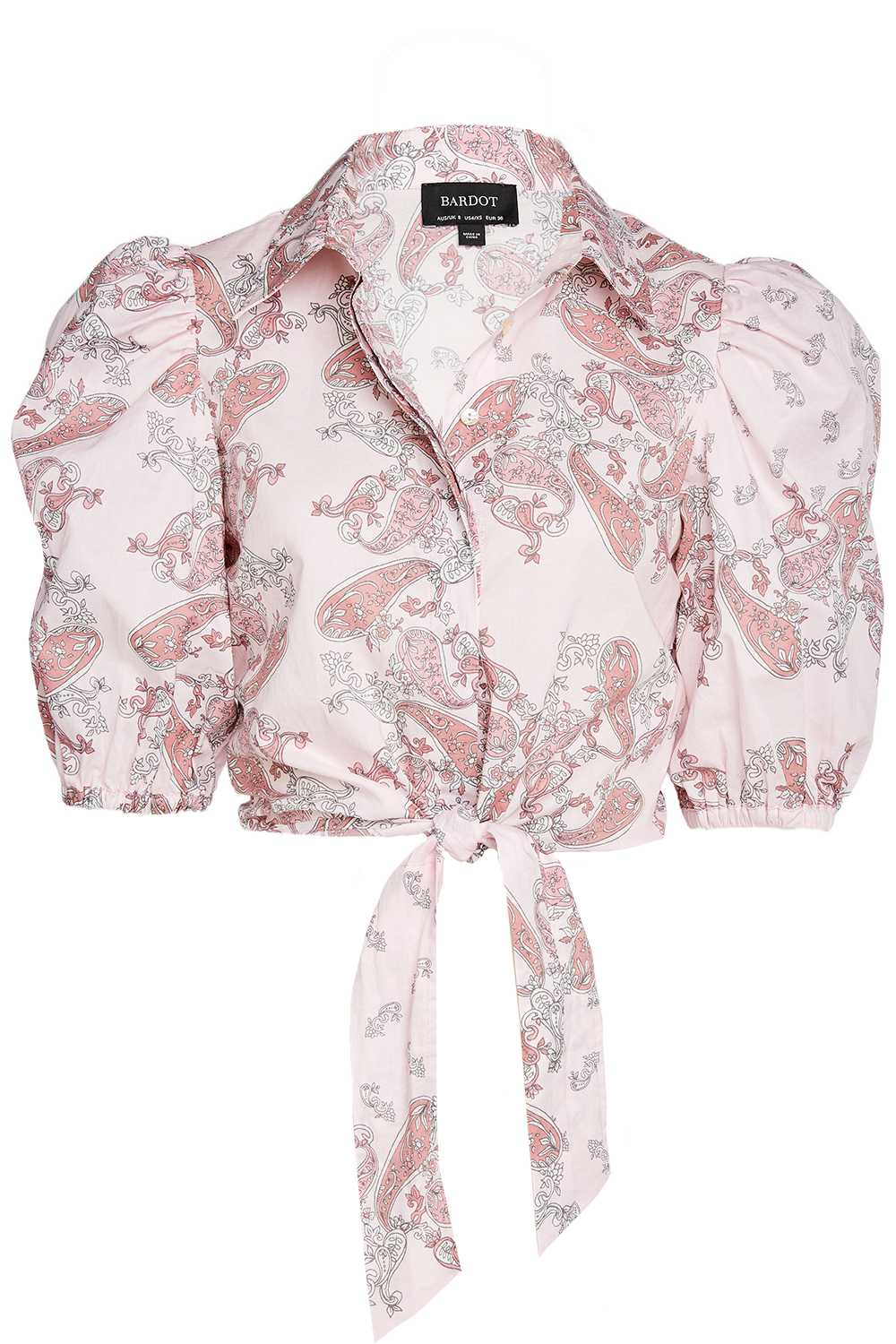 Paisley Cotton Shirt | Ladies Clothing & Tops | Bardot