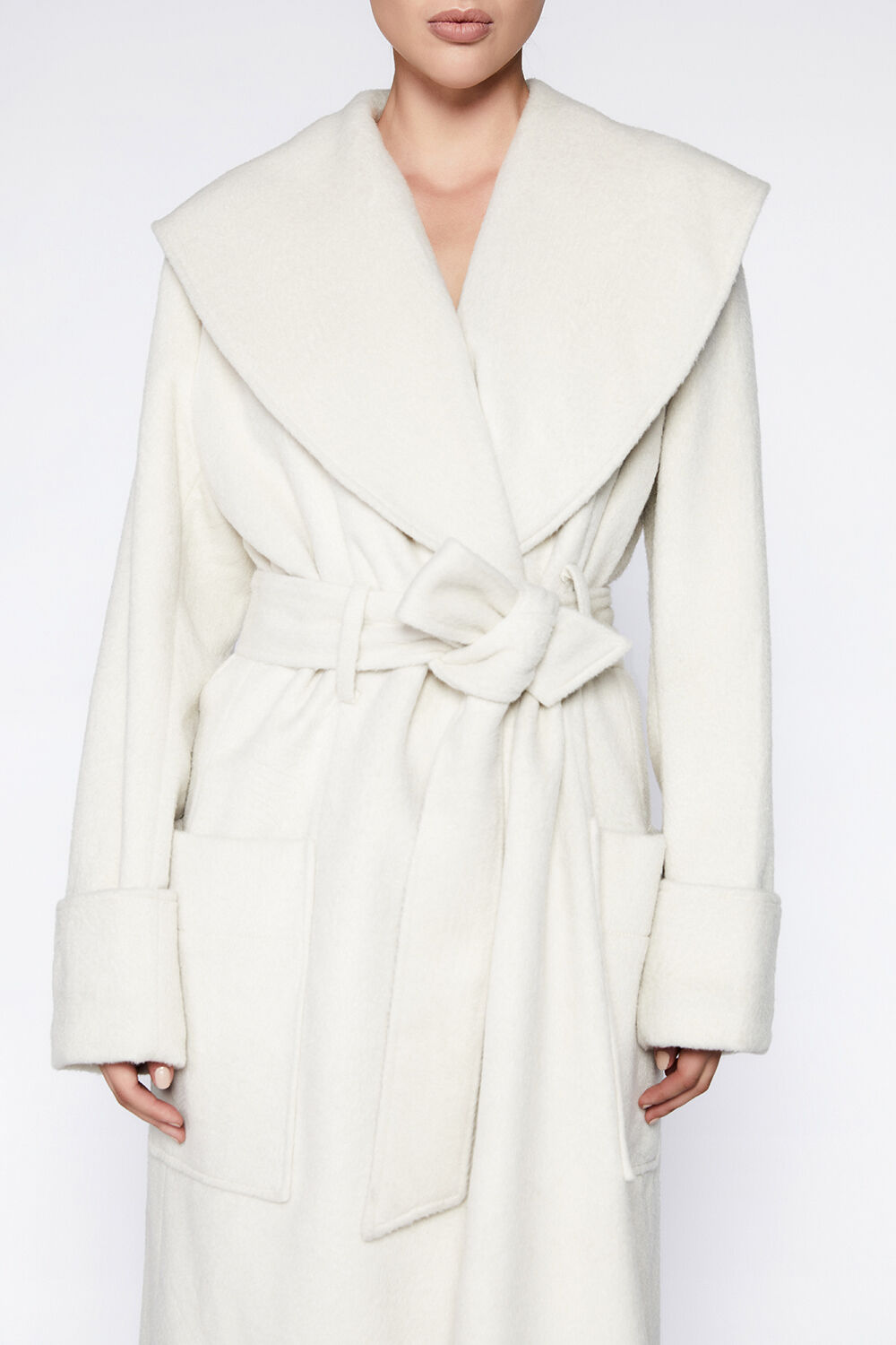 Cedric Coat in Ivory | Bardot