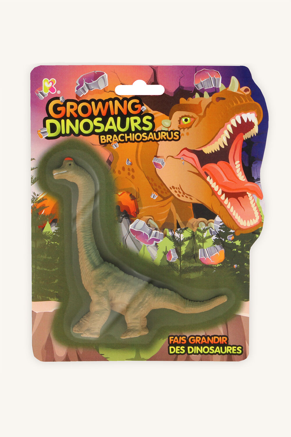 growing dinosaur toy