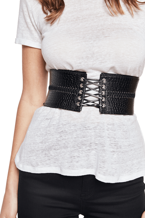 Lace Corset Waist Belt | Ladies Accessories & Belts | Bardot