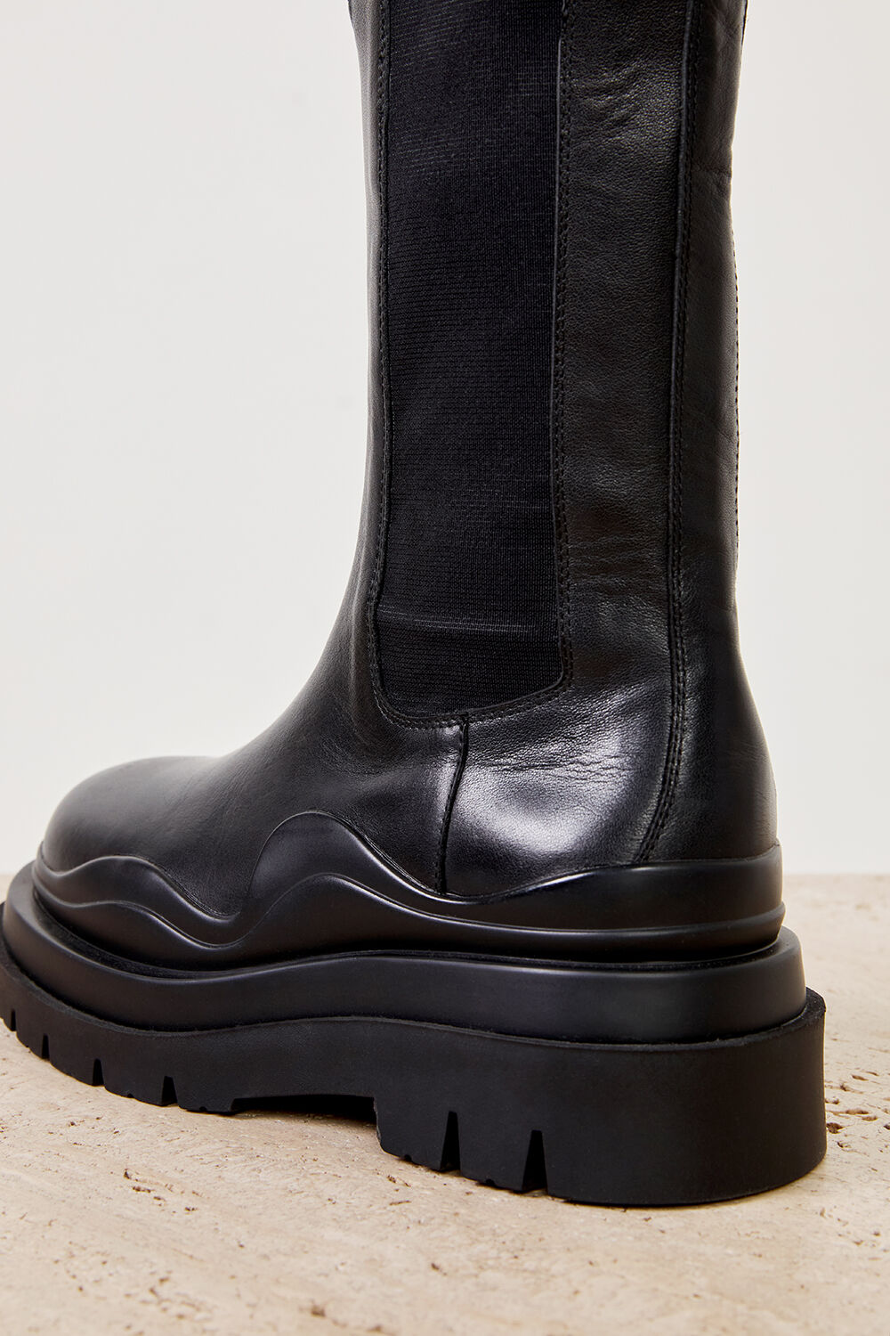 The Dion Boot in Black | Bardot
