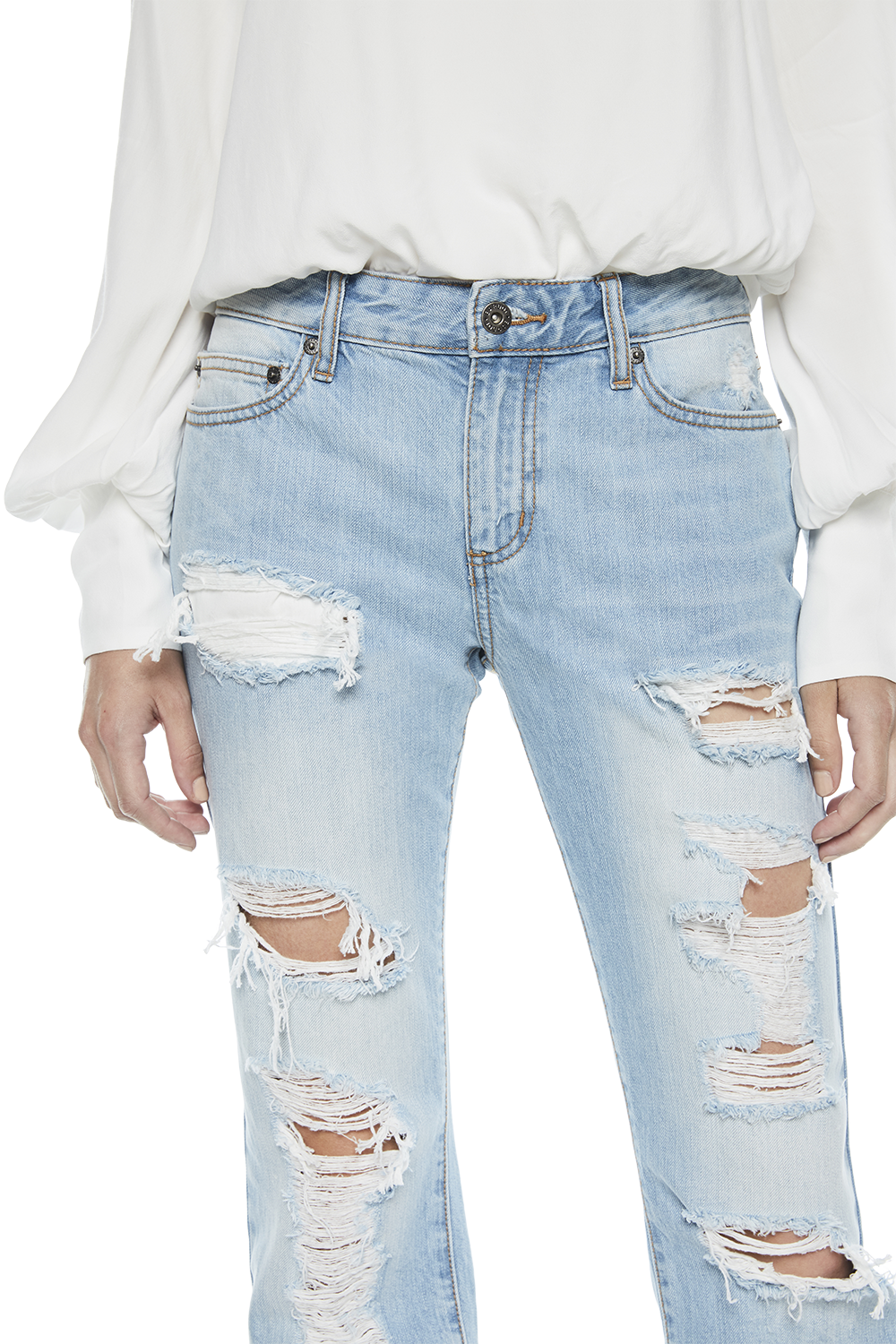 high waisted jeans postpartum