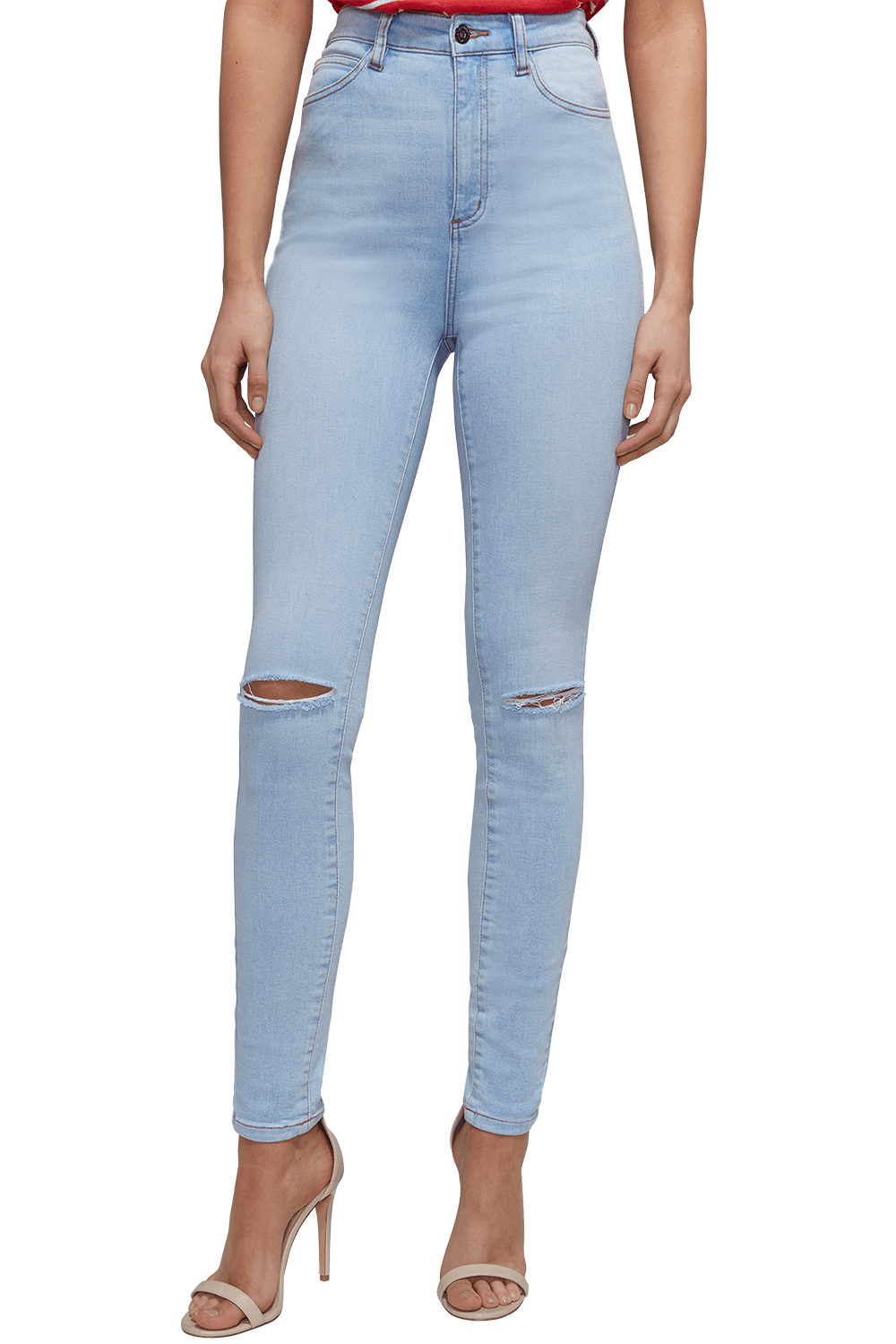 bardot high waisted jeans