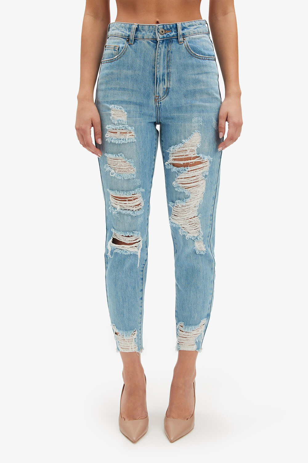 bardot mum jeans