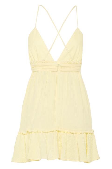 Lottie Summer Dress in Sunshine | Bardot