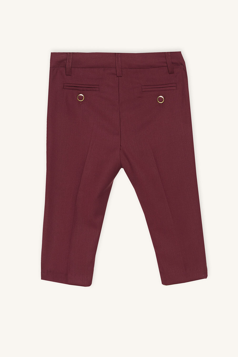 baby boy burgundy pants